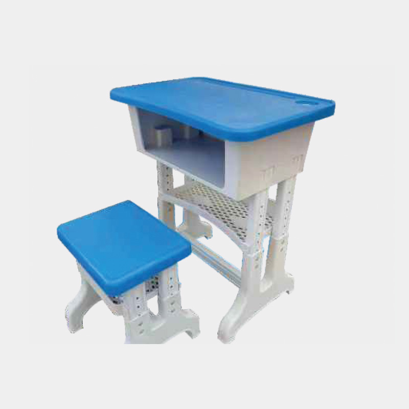 單人雙層可升降課桌凳 